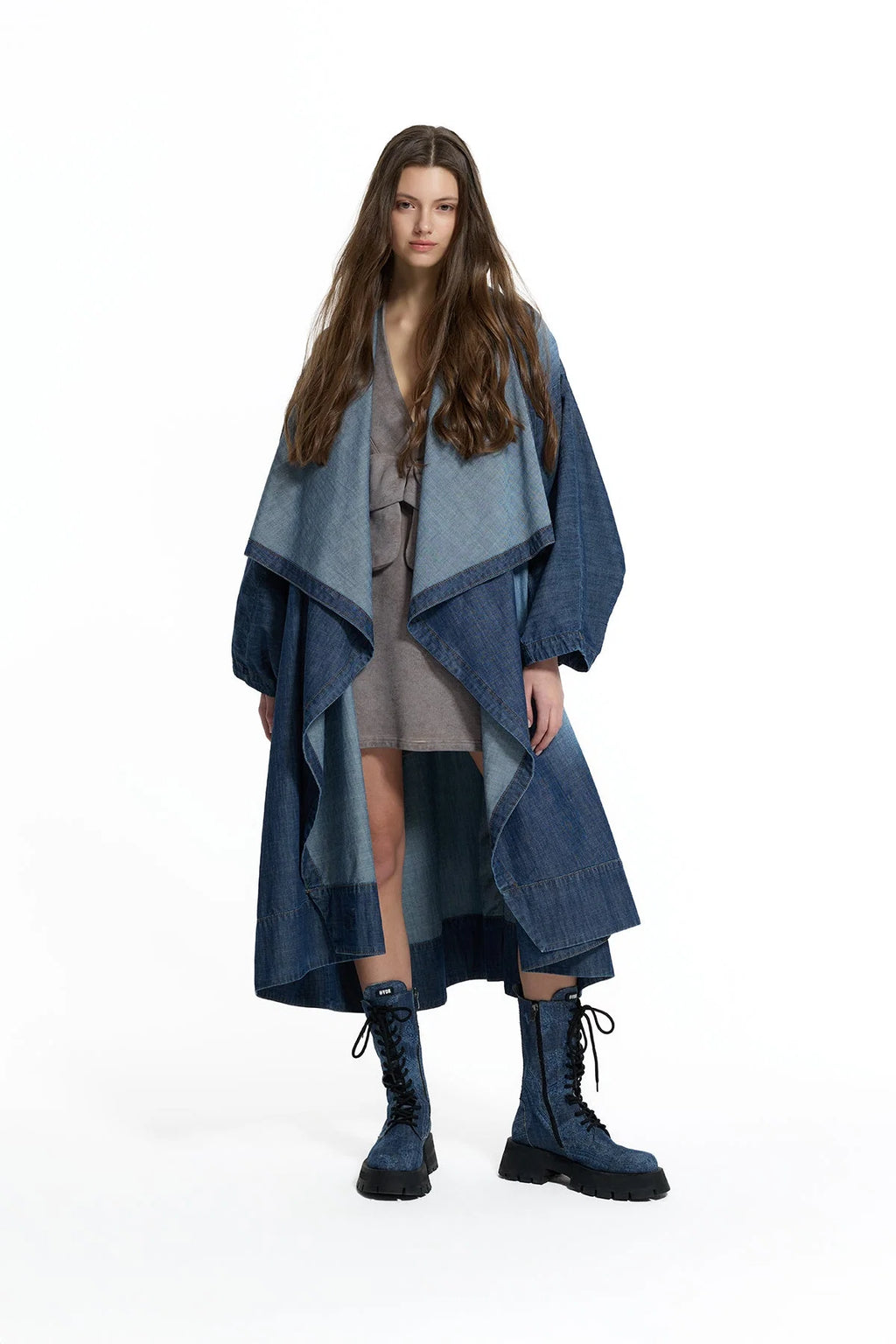Maxi Spolverino Denim