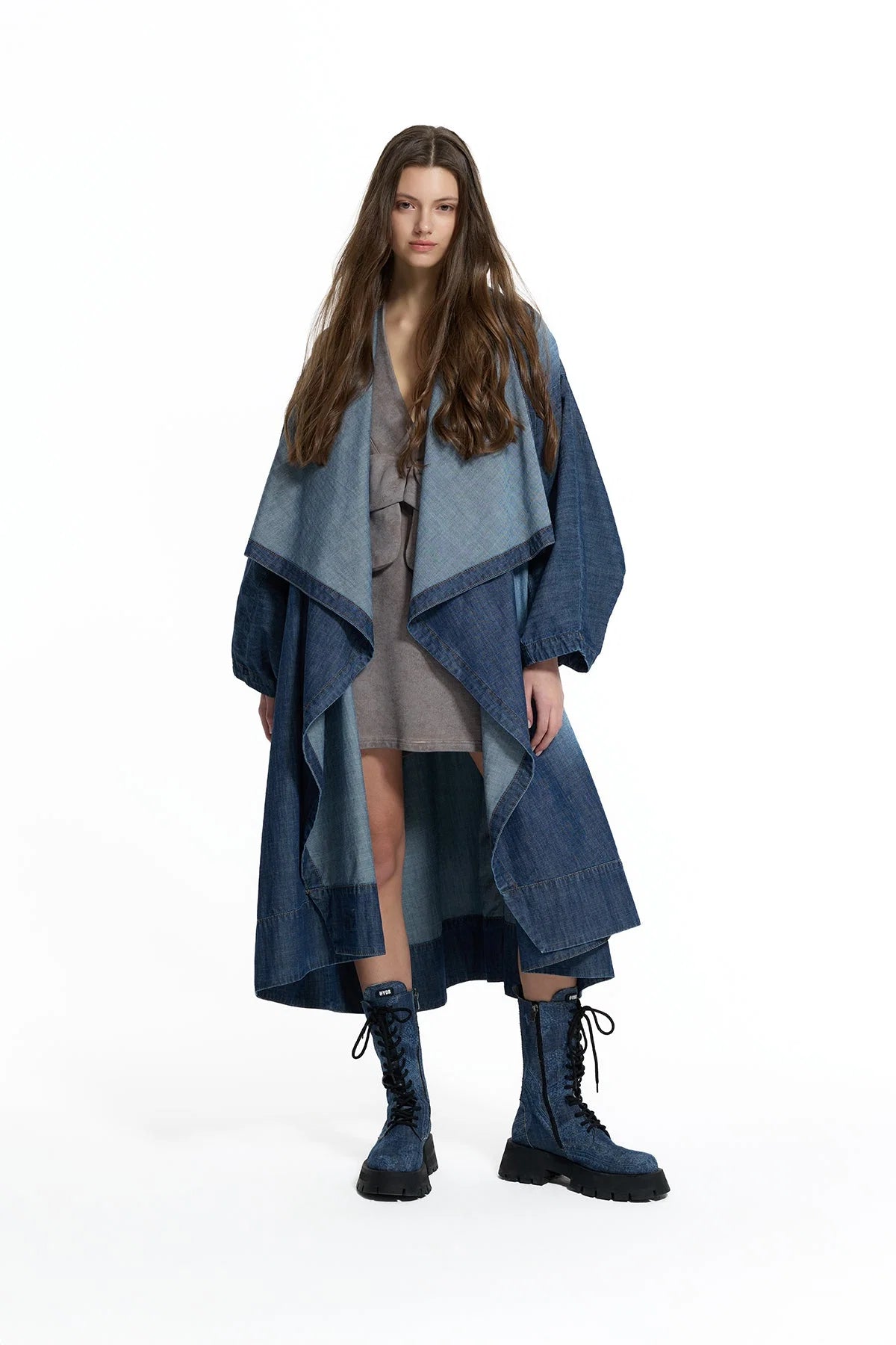 Maxi Spolverino Denim