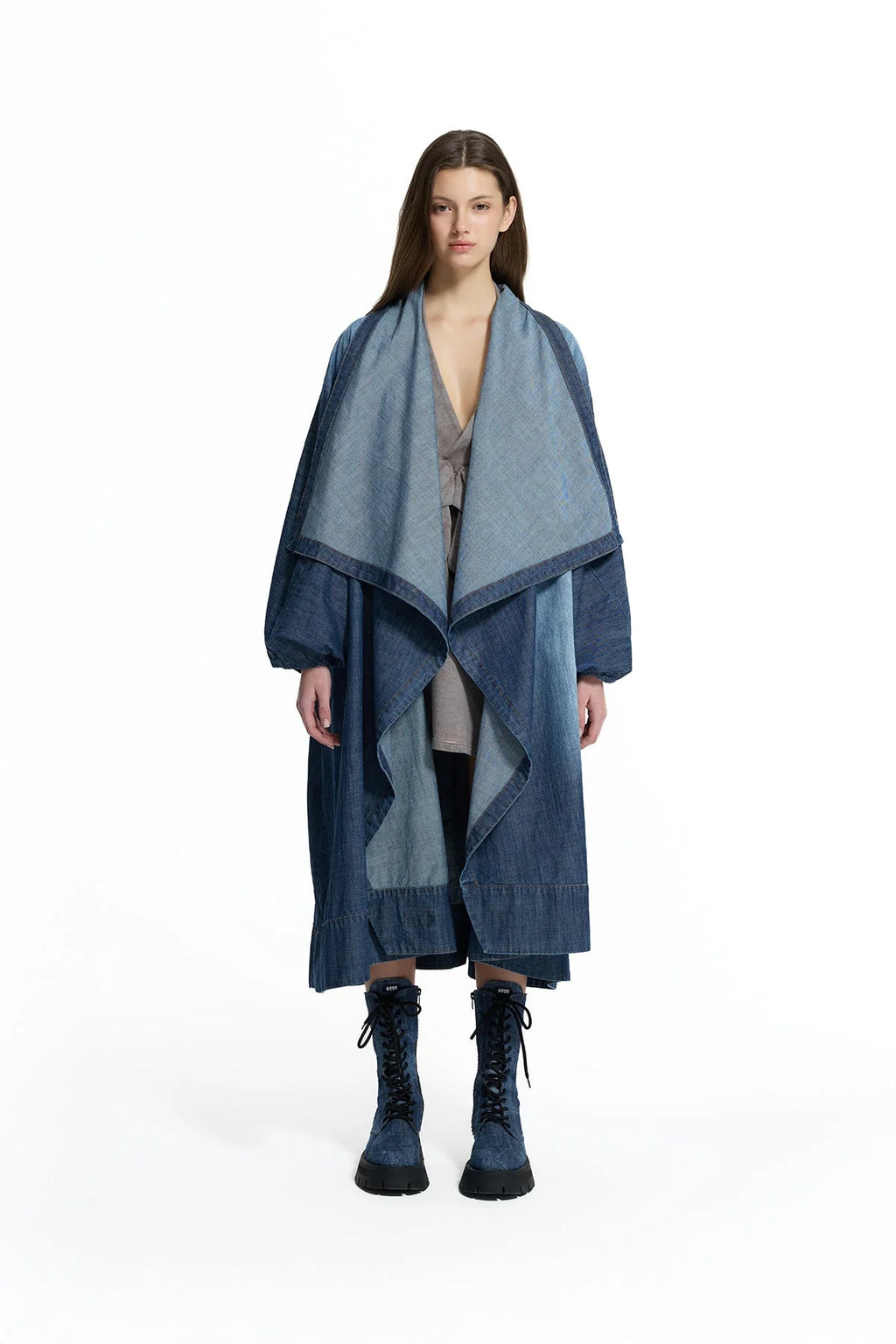 Maxi Spolverino Denim
