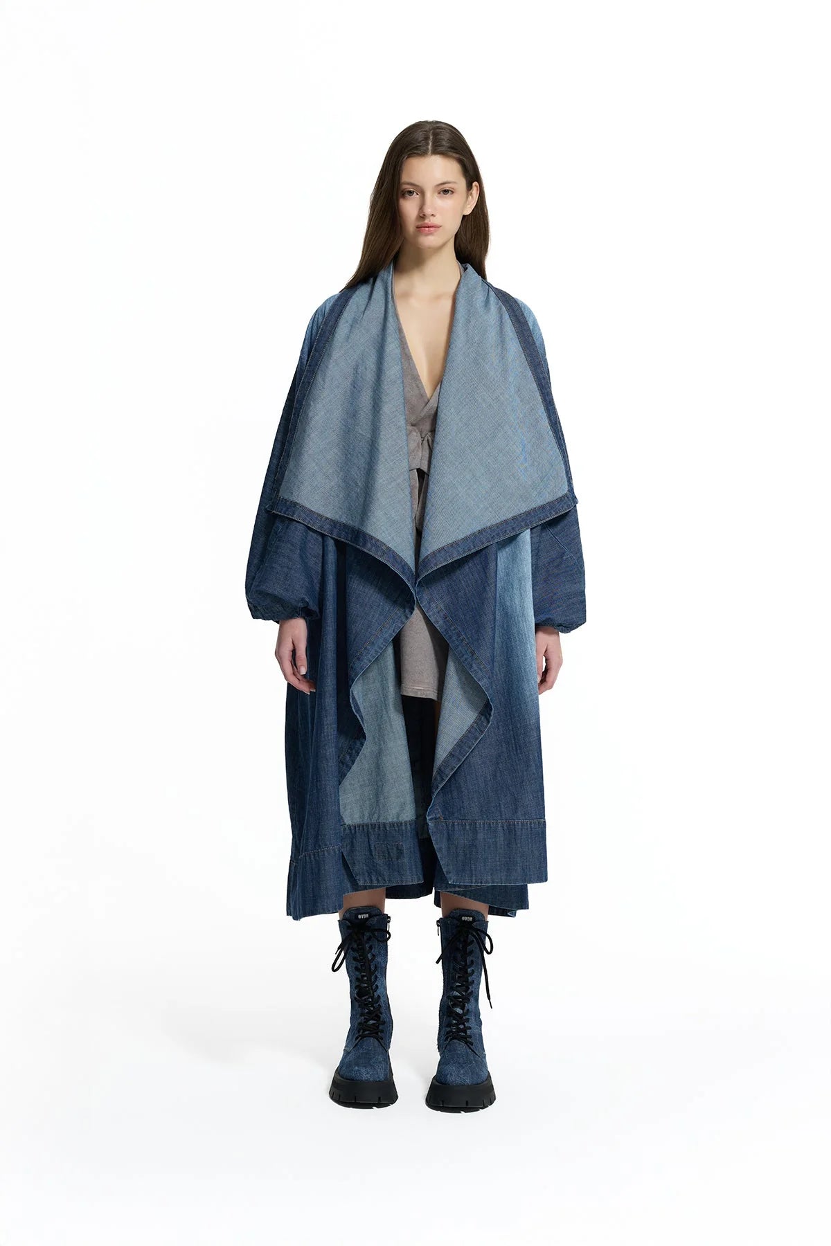 Maxi Spolverino Denim