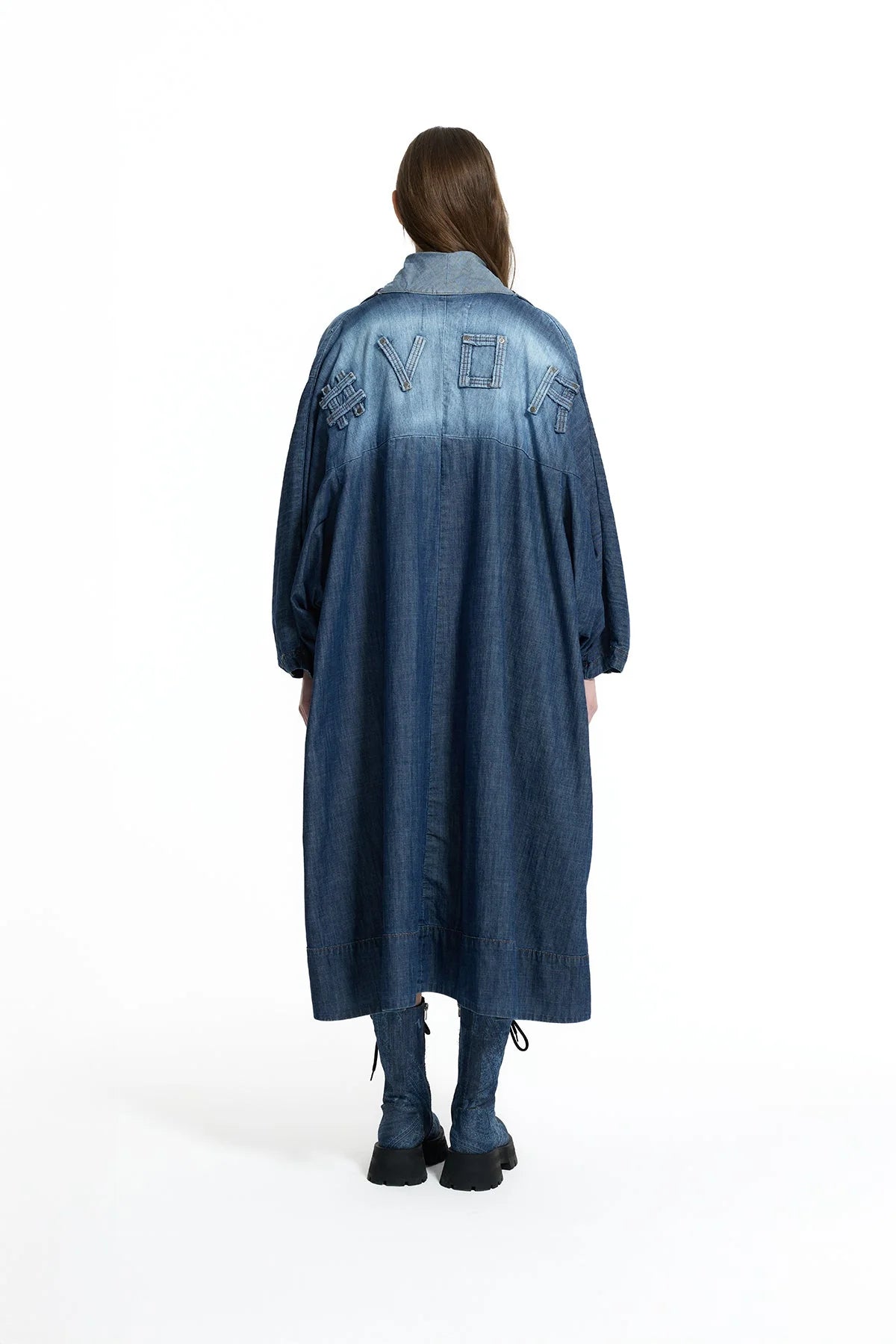Maxi Spolverino Denim
